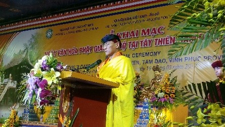 India Buddhism Cultural Day opens in Vinh Phuc - ảnh 2